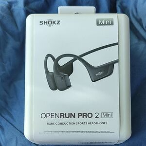 NEW - SHOKZ OPENRUN PRO 2 Mini, Black